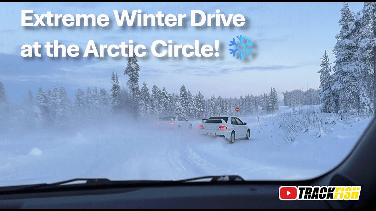 NO SPEED LIMITS at the Arctic Circle! ❄️ Lapland Ice Racing 2025