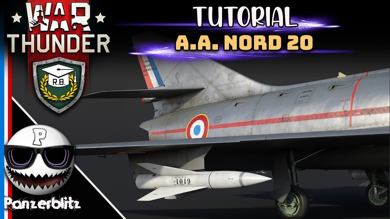 WAR THUNDER - TUTO - S'AMELIORER AU TIR AVEC LE MISSILE A.A. NORD 20 (Super Mystère B2)