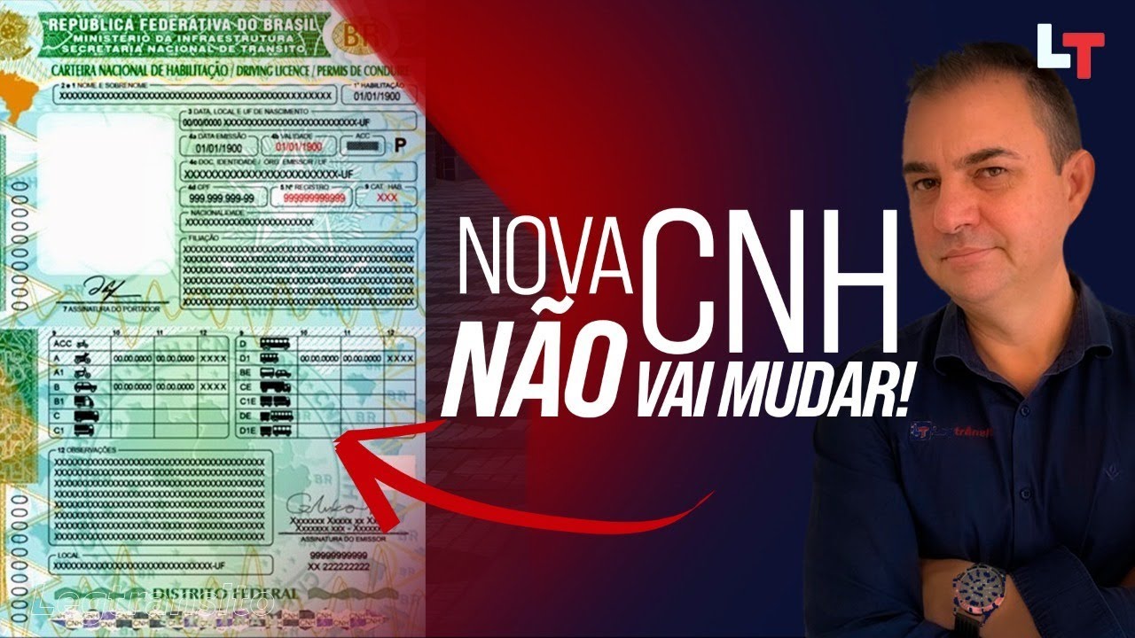 Categorias A1 B1 C1 D1E BE no Novo Modelo de CNH -  