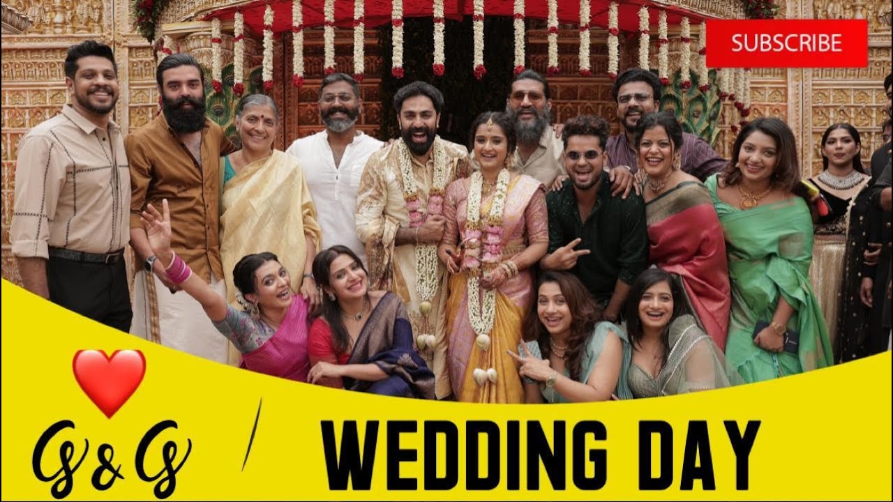 Wedding day of GP chettan & Gopika | Lijo, kukku, deepa , anju, shilpa, Miya ,dia