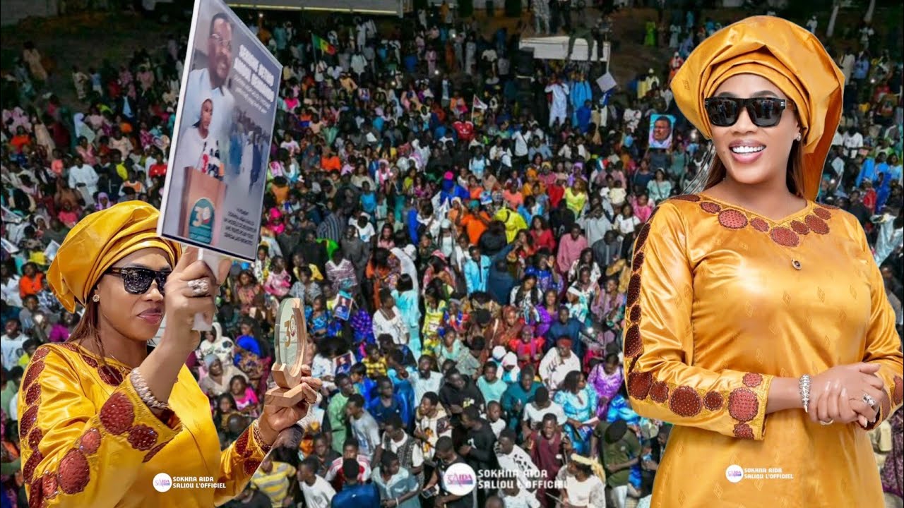 L’arrivée spectaculaire de Sokhna Aïda diallo au Sénégal 