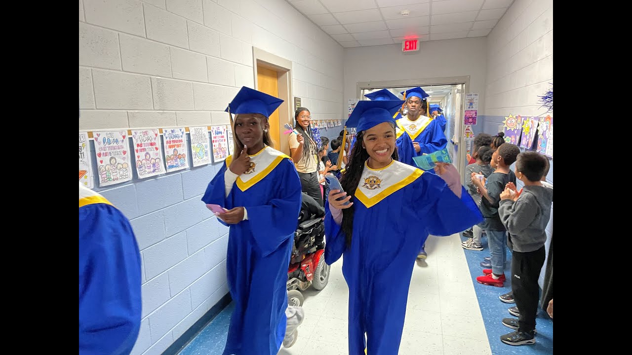 Graduation Walk 2025: Dudley H.S. at Falkener Elementary