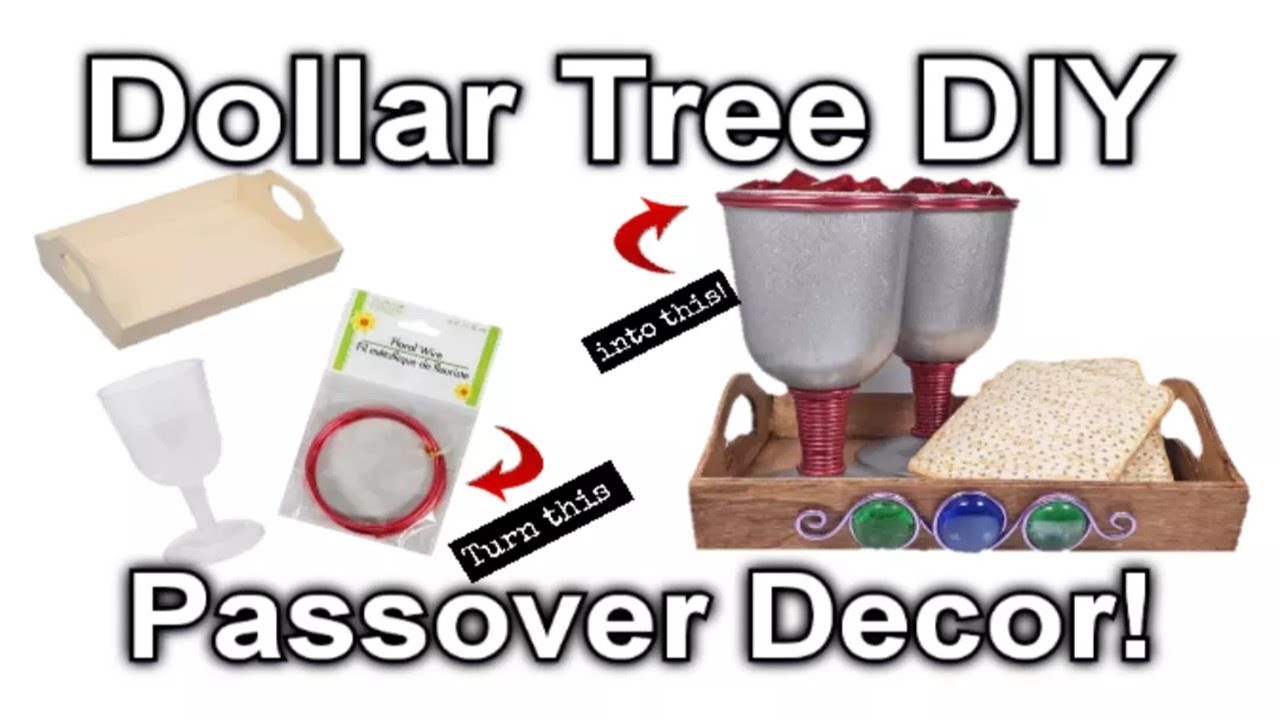Dollar Tree DIY Passover Decor - Part 2