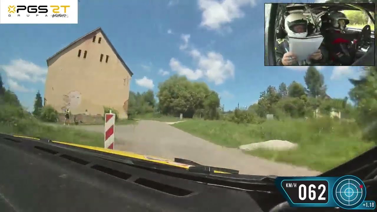 Kacper Potyra - Ford Fiesta Rally3 - Testy PGS Rally Team