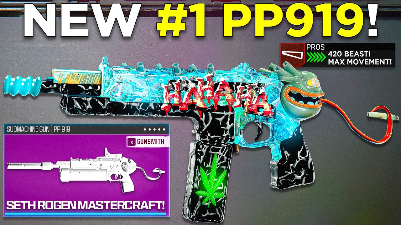 new #1 PP 919 Loadout is SCARY in BO6 MULTIPLAYER! 😤 (Best PP 919 Class Setup Meta Black Ops 6)