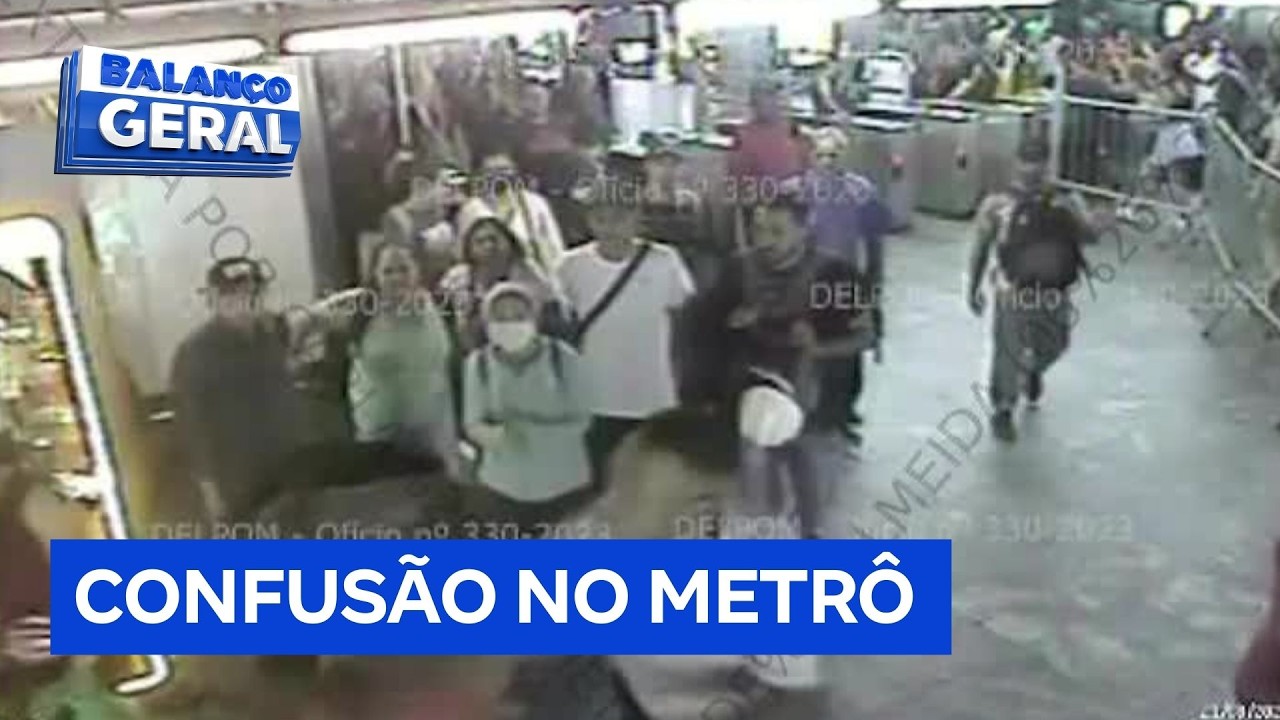 Exclusivo: Imagem mostra agressor de homem que morreu após confusão no Metrô de SP