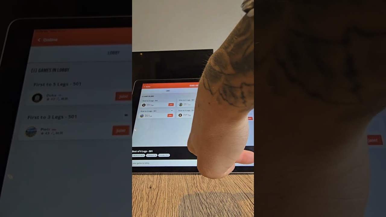 How to use the dart counter app #darts 