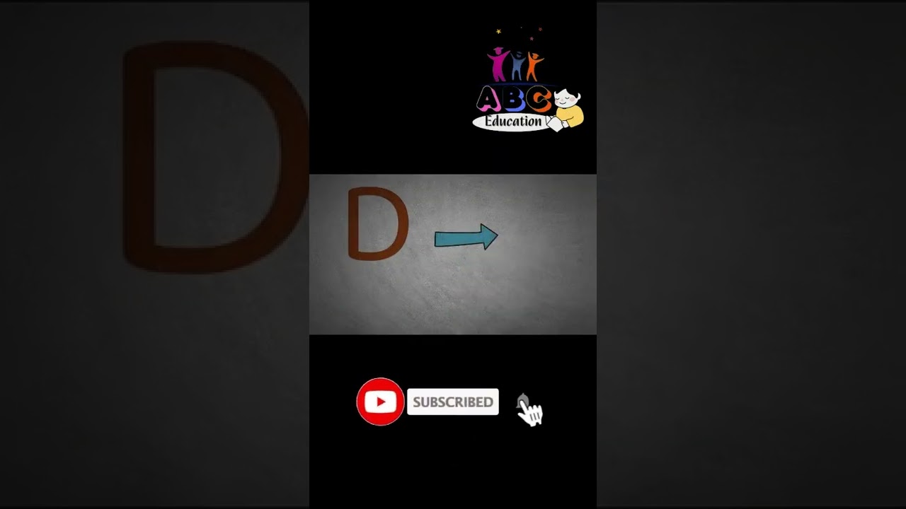 D for Dog | ABC Education for Learning Shorts Videos...