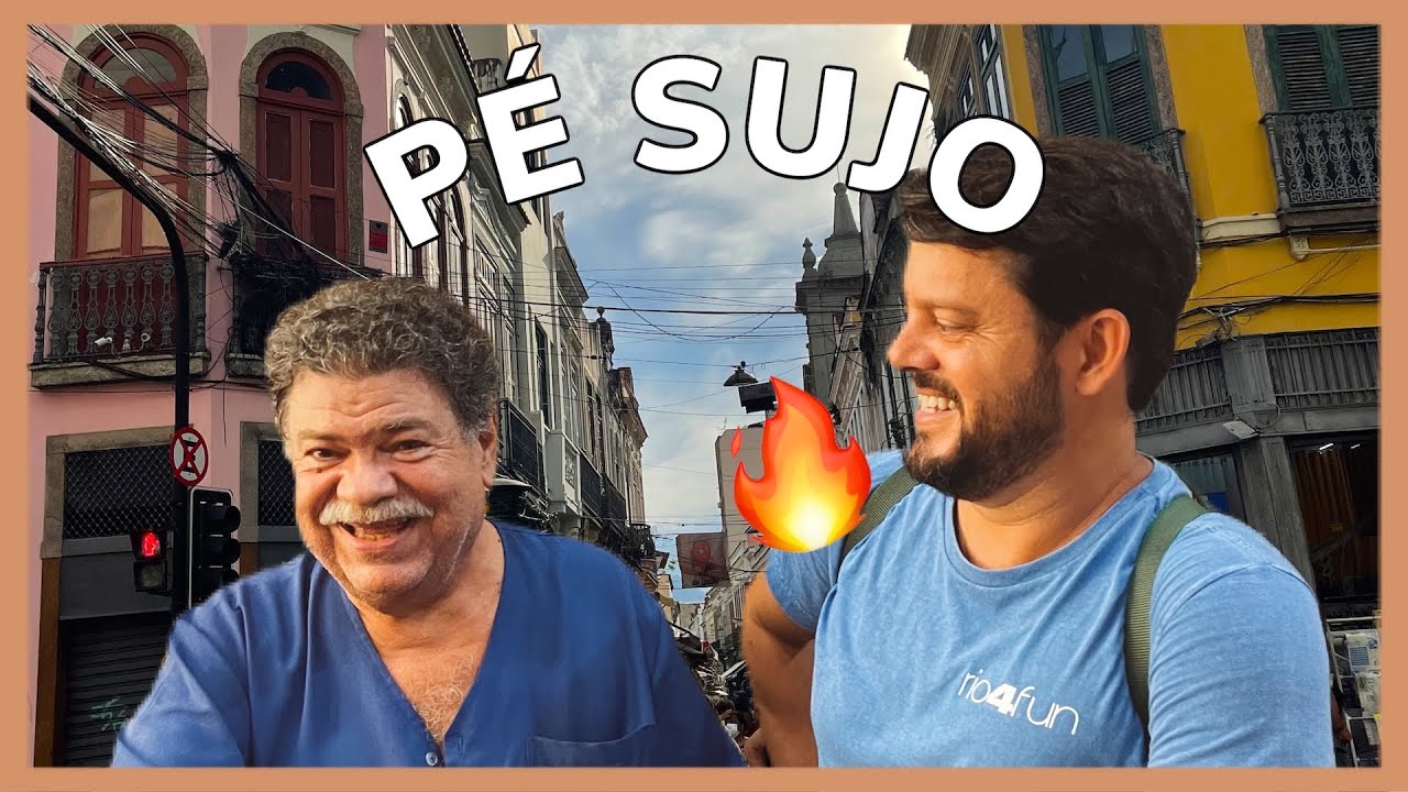 🔥 As COMIDAS de BOTECO PÉ SUJO do RIO DE JANEIRO | RIO4FUN feat. @jetlagwarriors