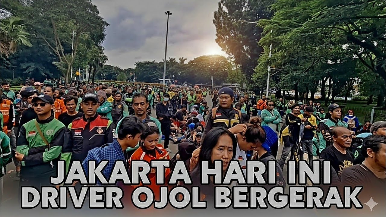JAKARTA ‼️ AKSI DRIVER OJOL HARI INI...