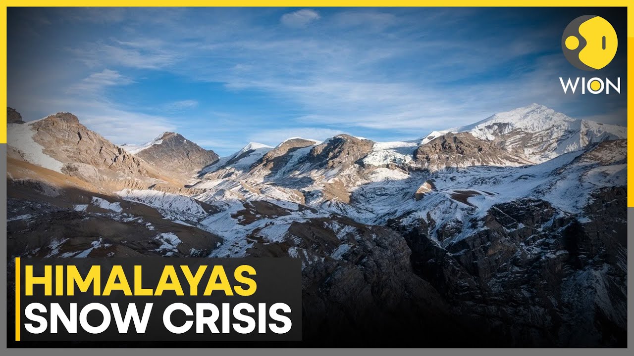 Himalayas Hit by Historic Snow Drought as Warming Cuts Winter Snow | WION