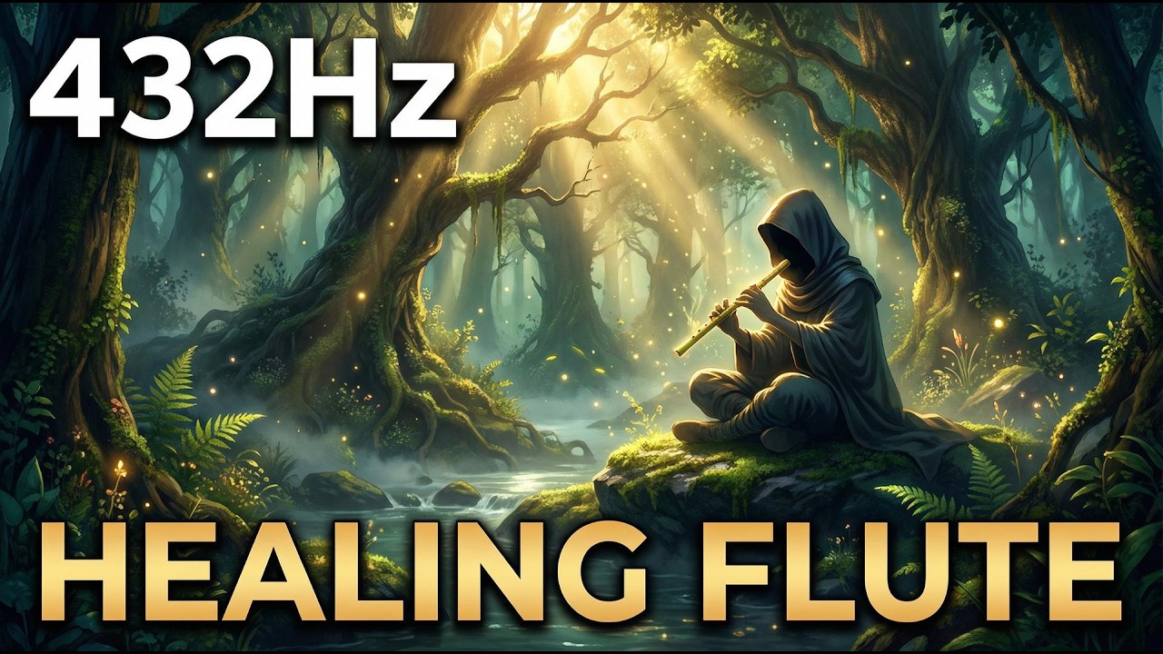 Unseen Meditative Stranger | Relaxing Flute Meditation Music | 432 Hz Healing Frequency