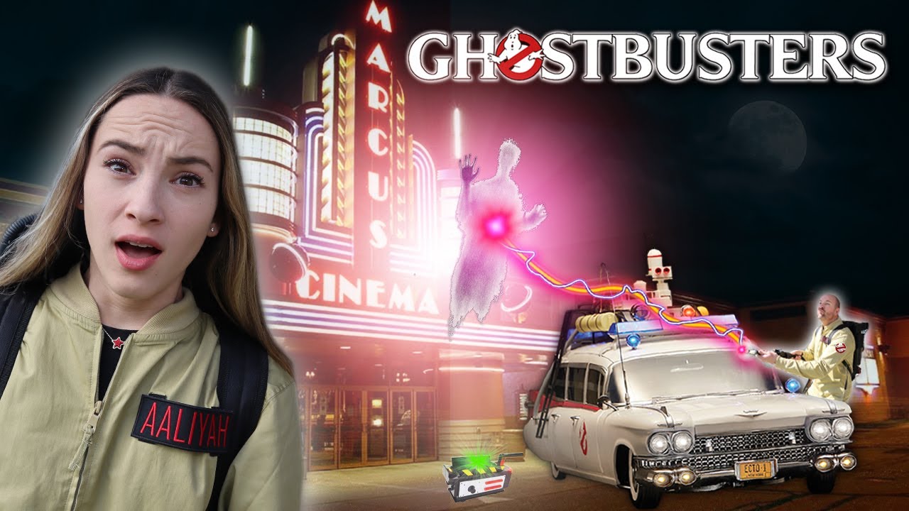 Ghostbusters Car Chase To Stop Ghosts!
