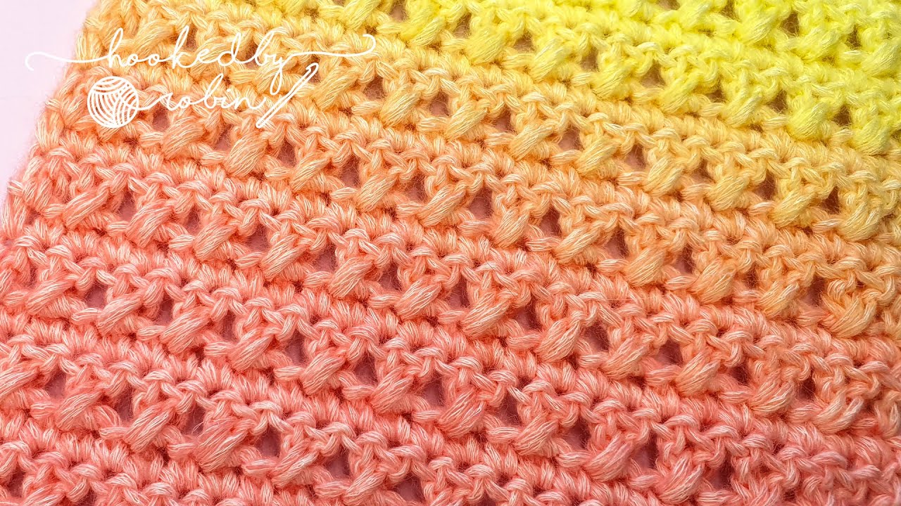 Crossed Double Crochet Stitch | Crochet Tutorial