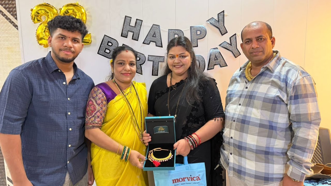 मी गेलो प्रवीण दादा ची नवीन bike हाणायला /सलोनी दीदी च्या birthday ला आईने दिला हार गिफ्ट