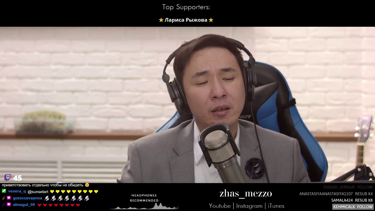 Beчная любовь - Zhasulan Sydykov (Twitch Stream)