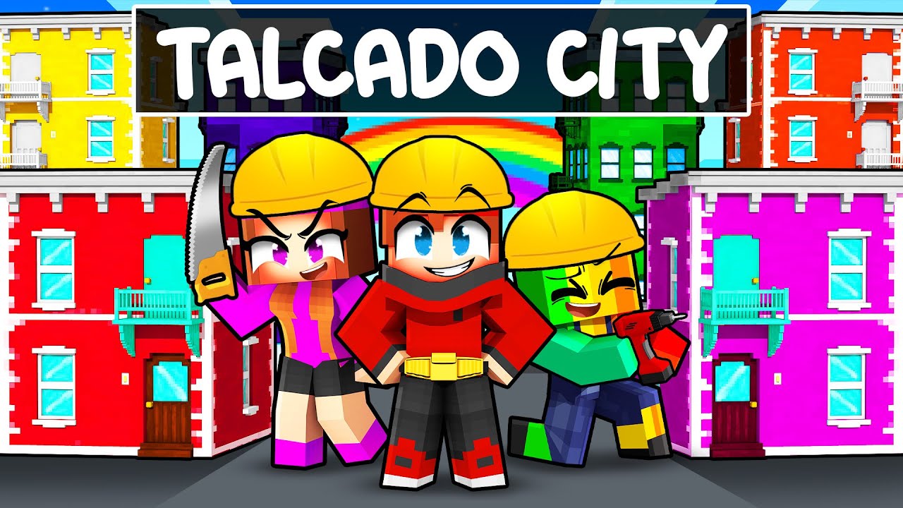 On rénove TALCA CITY avec Mes AMIS sur Minecraft !