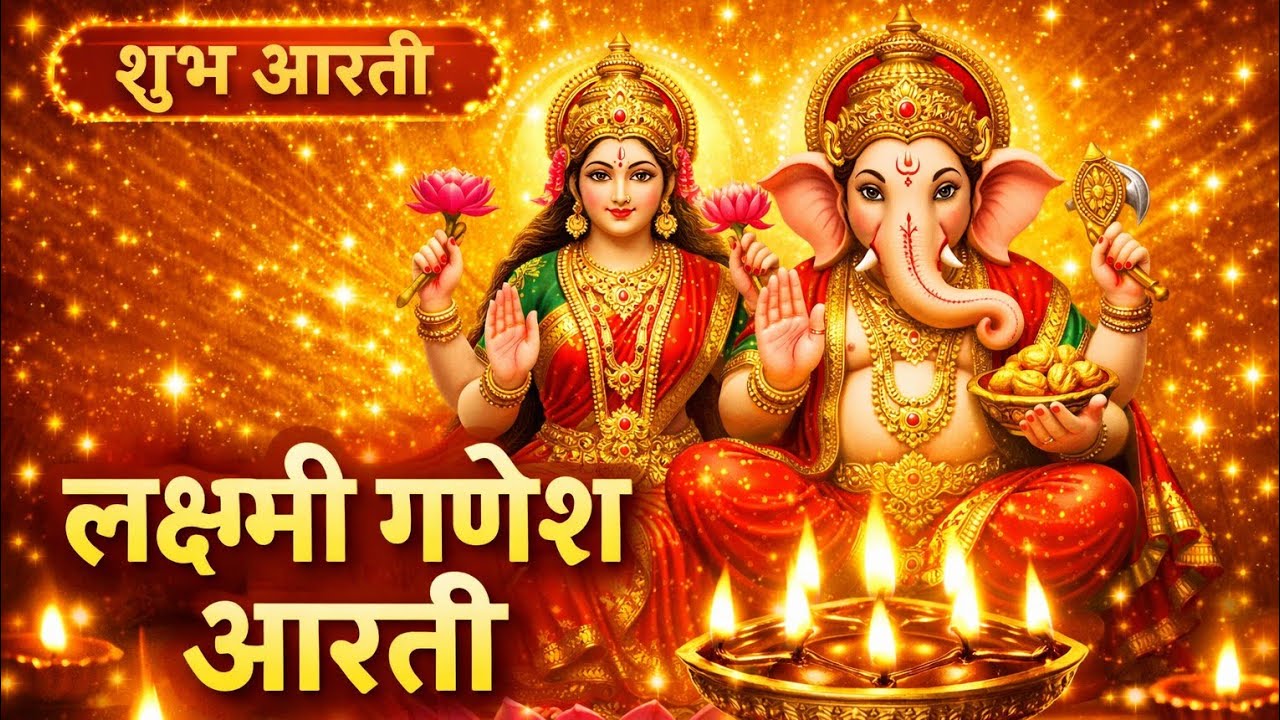 क्ष्मी गणेश जी की आरती Lakshmi Ganesh Ji Ki Aarti | Jai Ganesh Jai Ganesh Deva | Om Jai Laxmi Mata