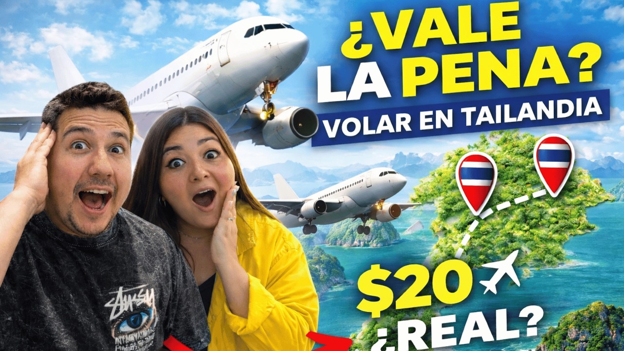 Así es volar dentro de Tailandia: lo bueno, lo malo y los precios reales
