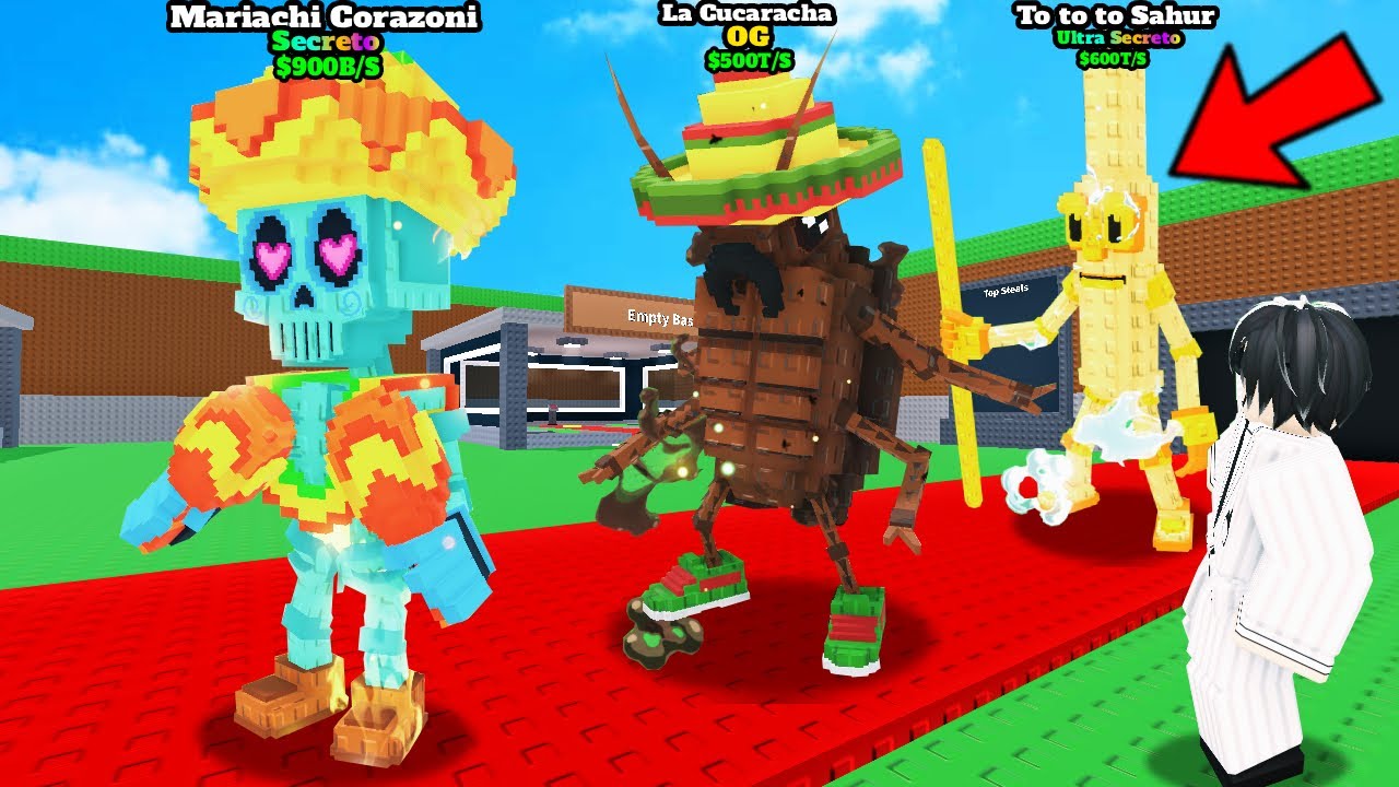 Consegu&iacute; NUEVOS BRAINROTS DIVINOS del EVENTO DE MEXICO en Steal a brainrot (roba un brainrot)