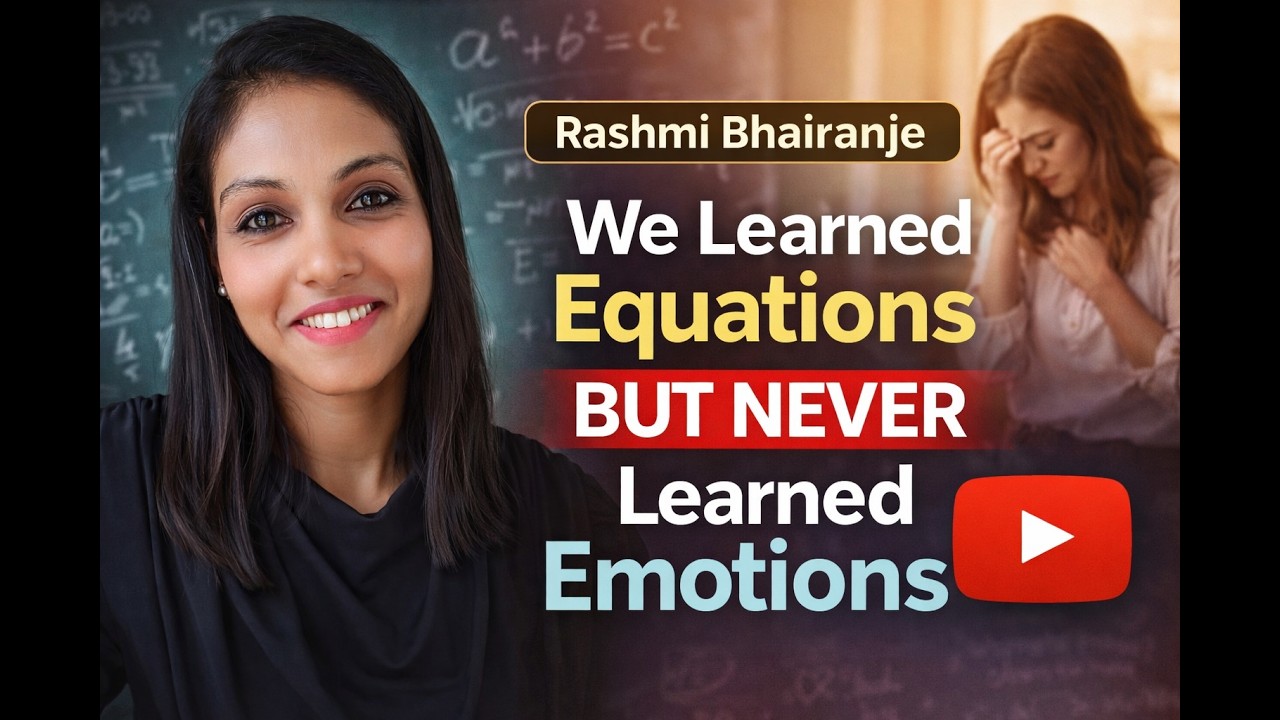 I Spent 10 Years Learning Equations But Nobody Taught Me EMOTIONAL SCIENCE
