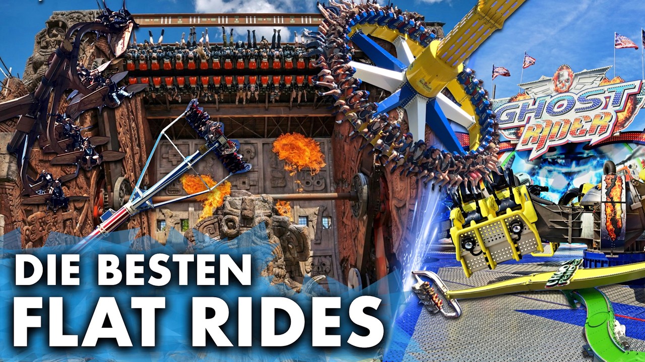 TOP 111 BESTE Flat Rides auf der Welt