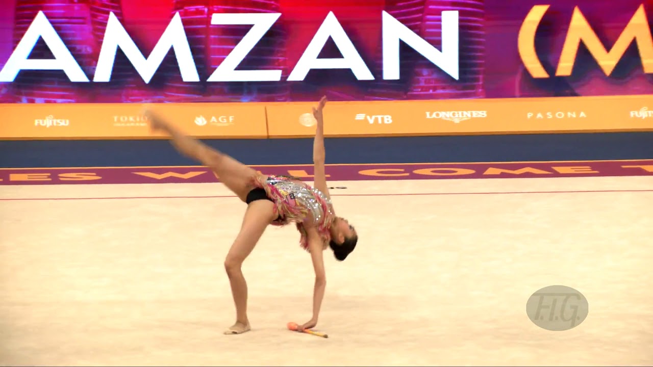 AMZAN Izzah (MAS) - 2019 Rhythmic Worlds, Baku (AZE) - Qualifications Clubs