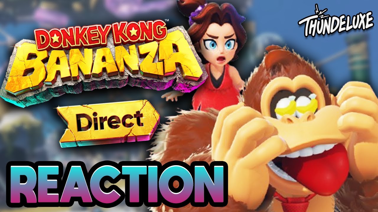 Donkey Kong Bananza Direct - РЕАКЦИЯ
