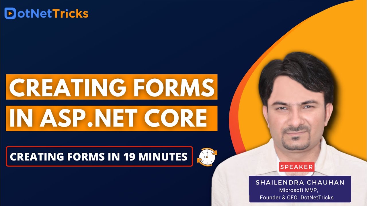 Creating Forms In ASP.NET Core | Forms Validations | ASP.NET Core Tutorial 2021