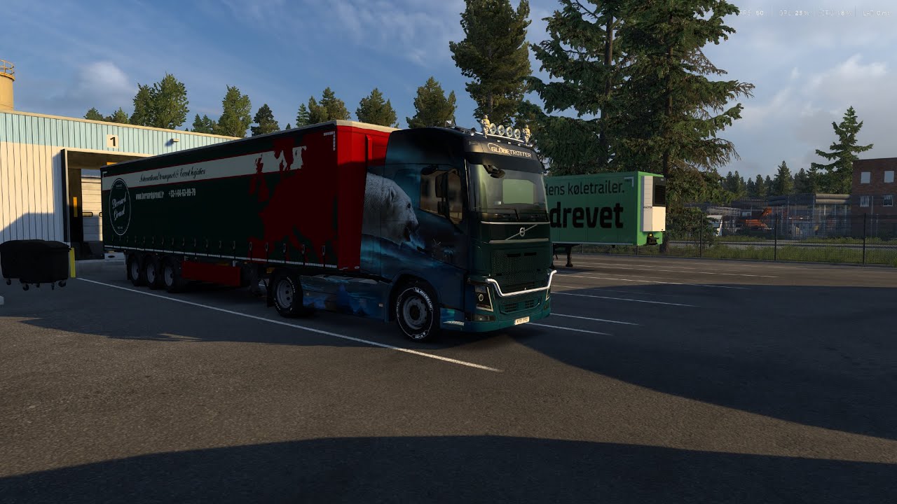 Euro Truck Simulator 2 1.57 - Volvo FH - Umeå (SE) to Tornio (FI) - 4K UHD