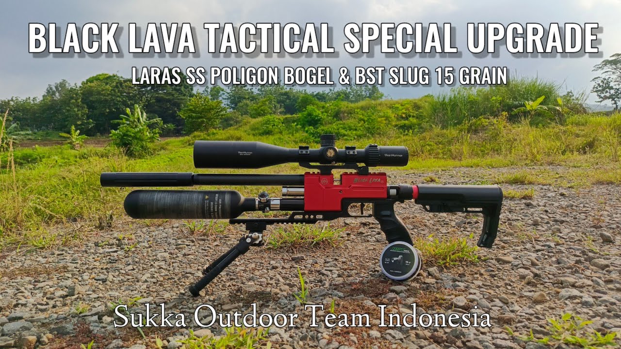 SUKKA OUTDOOR TEAM : BLACK LAVA TACTICAL BOGEL SPECIAL UPGRADE BST 15 GRAIN