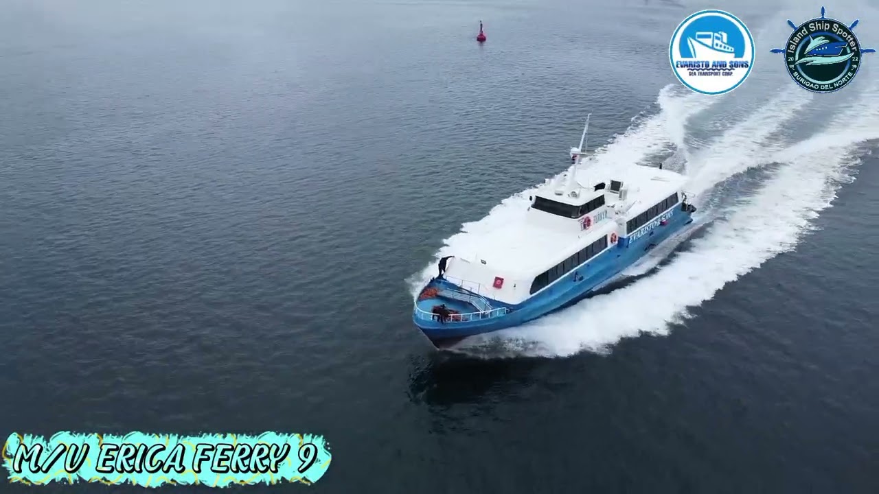 Ship Chase | Maiden Voyage of M/V Erica Ferry 9 of Evaristo & Sons Sea Transport Corp.