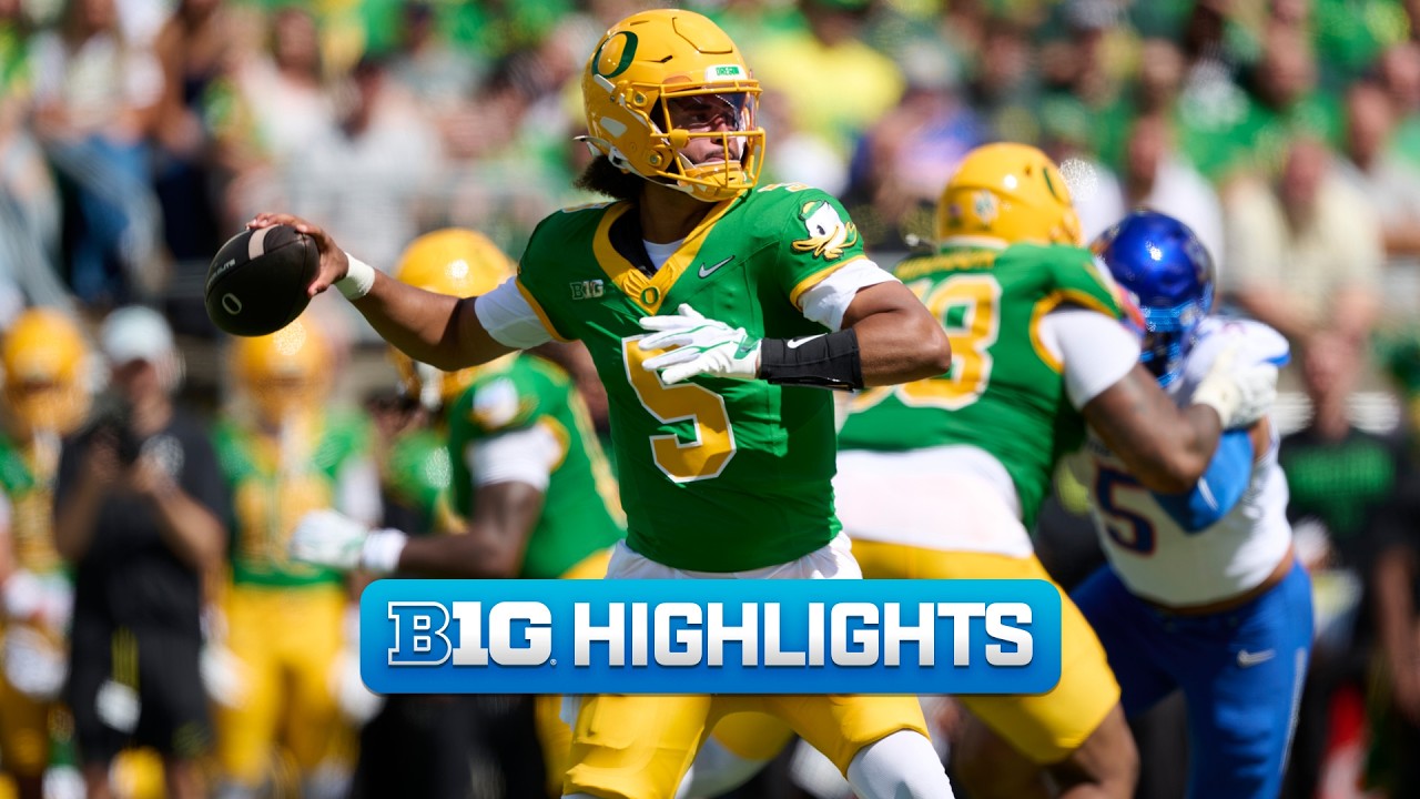 Boise State at Oregon | Highlights | Big Ten Football | 09/05/2026