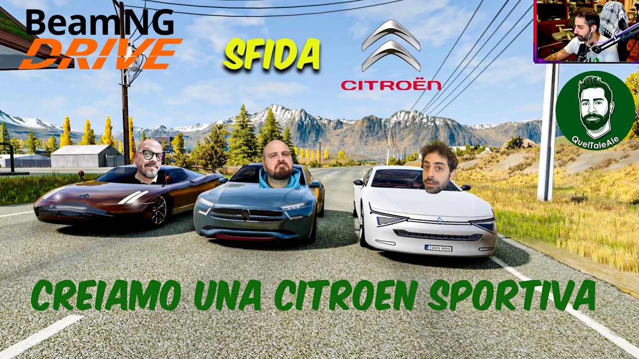 CREIAMO DELLE CITROEN SPORTIVE - BeamNG & Automation Gameplay ITA