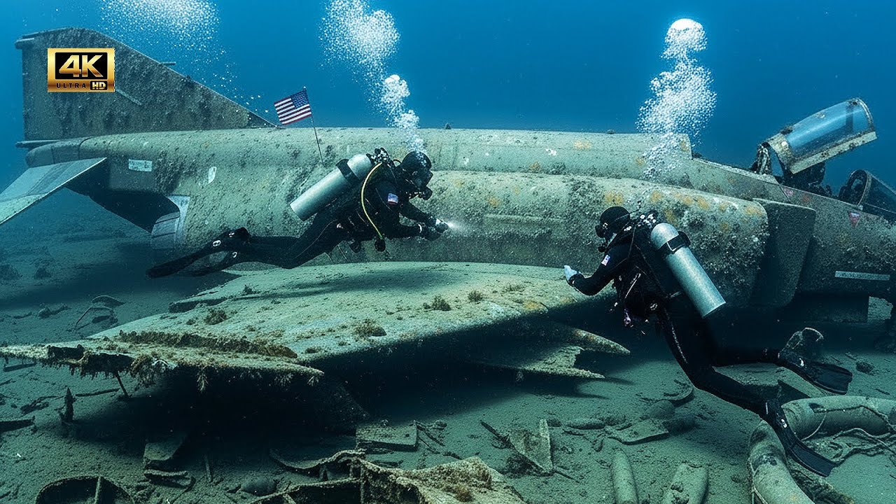 Salvaging & Restoring a Sunken F-4 Phantom Fighter Jet