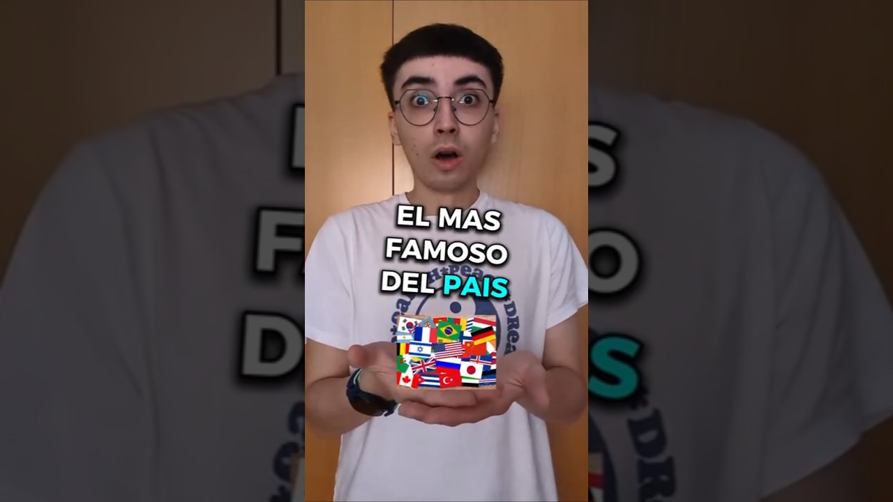El Youtuber mas Famoso de cada País