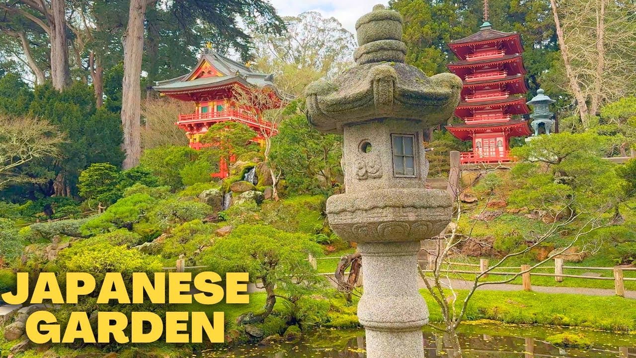 Peaceful Walk Through San Francisco's Japanese Tea Garden [4K]