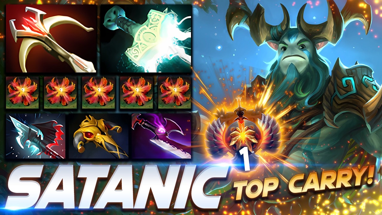Satanic Natures Prophet TOP CARRY - Dota 2 Pro Gameplay [Watch & Learn]