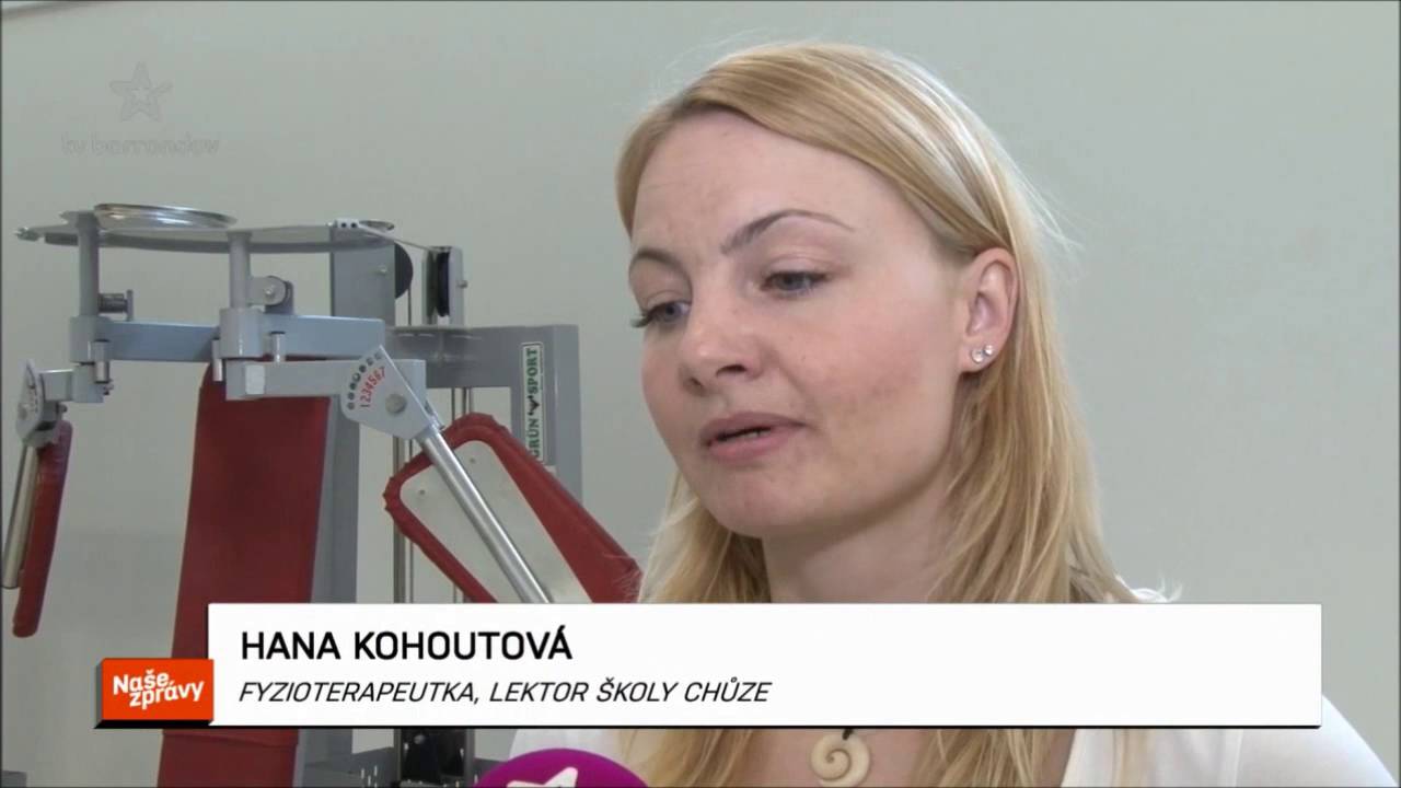 Škola chůze po amputaci končetiny, TV Barrandov
