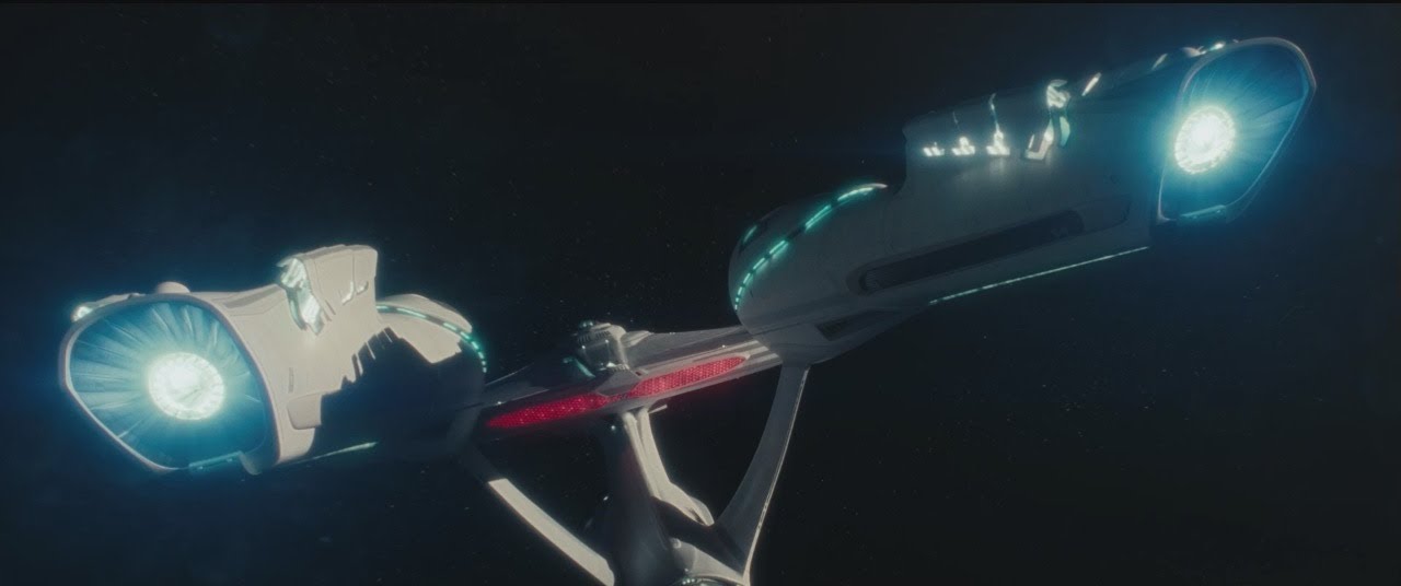 Star Trek Into Darkness Opening - Enterprise Take Off/Warp Scene HD