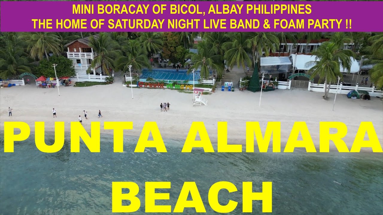Punta Almara - The  Mini-Boracay of Bicol(White Sand)