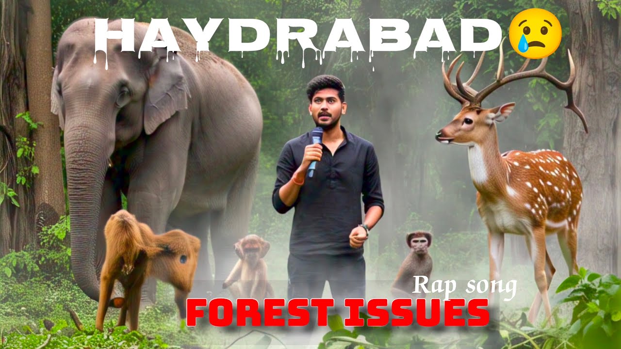HAYDRABAD FOREST ISSUES - LATEST RAP (HIP-HOP) SONG 2025 | RISSING GHOST #music #hiphop