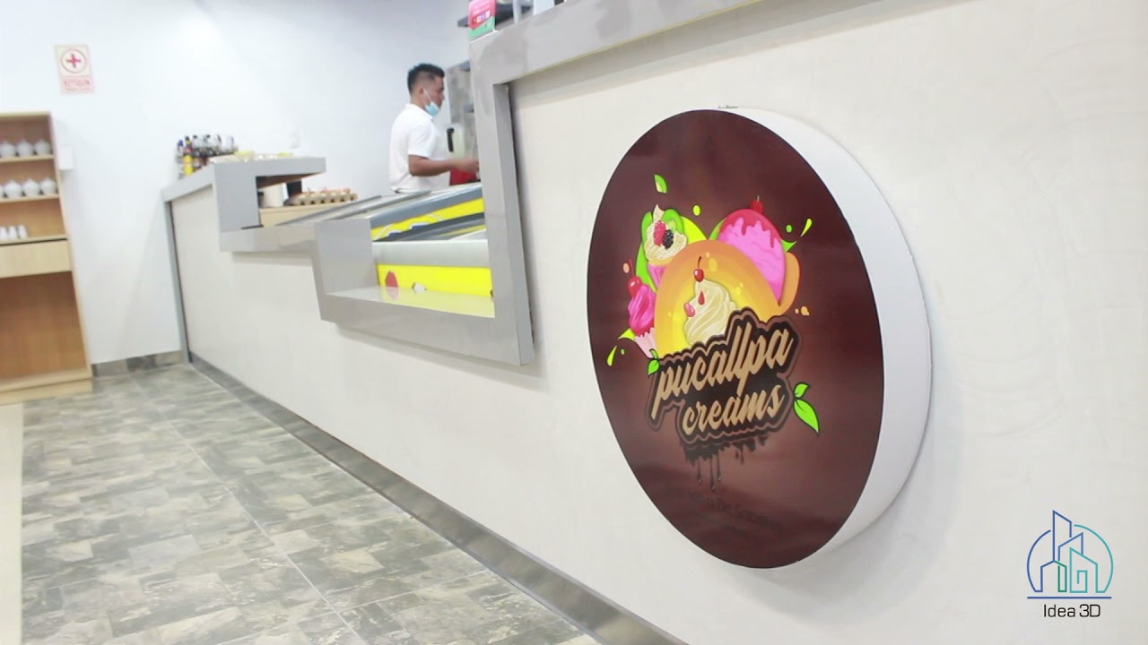 DECORACIÓN HELADERÍA 