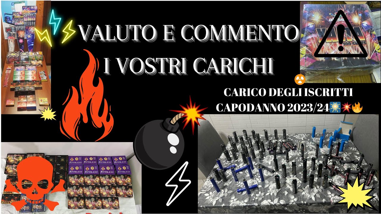 Valuto i vostri carichi🎆💣🔥(dei miei iscritti)💥 #viral #firecrackers #fireworks #capodanno #2023 #top