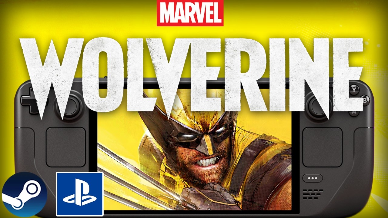 MARVEL'S WOLVERINE Steam Deck: PS5 Pro Remote Play Handheld Gameplay + Unboxing