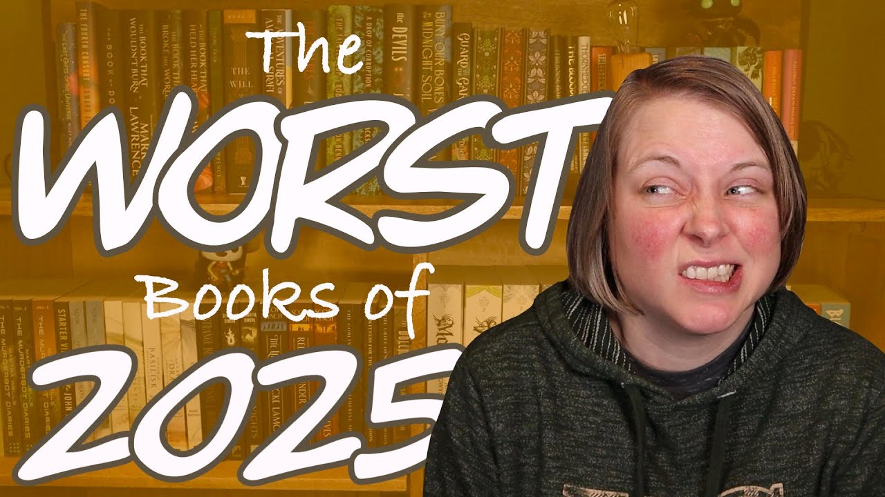 Worst Books of 2025 | Favorite Authors, a DNF, and a Pretty Cover 😫