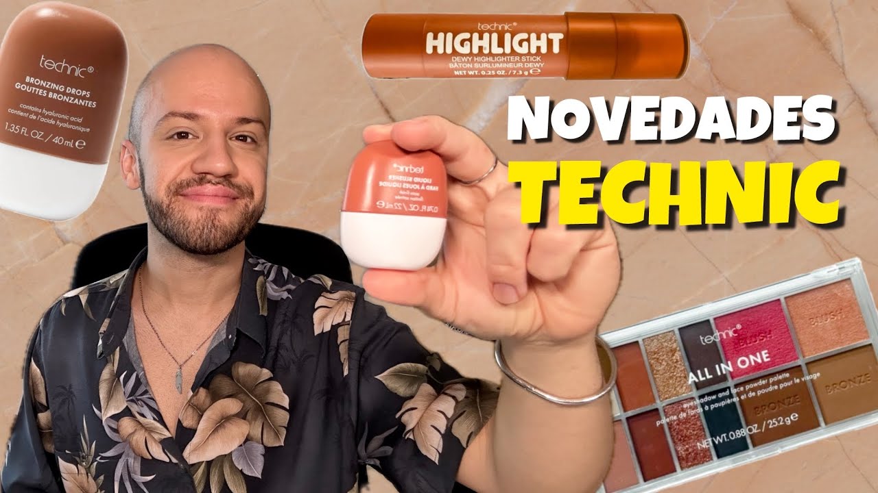 🚨NOVEDADES DE TECHNIC🚨 Review del maquillaje MÁS BARATO de PRIMOR (iluminadores, coloretes, sombras)