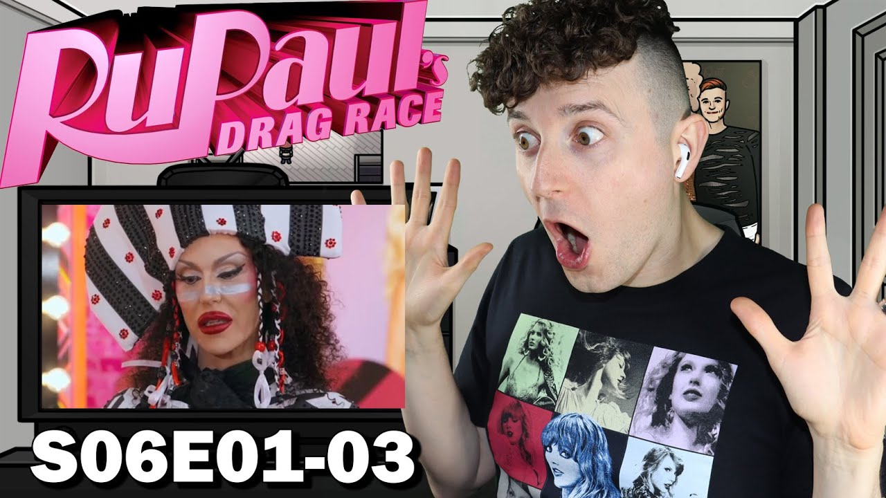 Drag Race UK S06E01-03 - Live Reaction