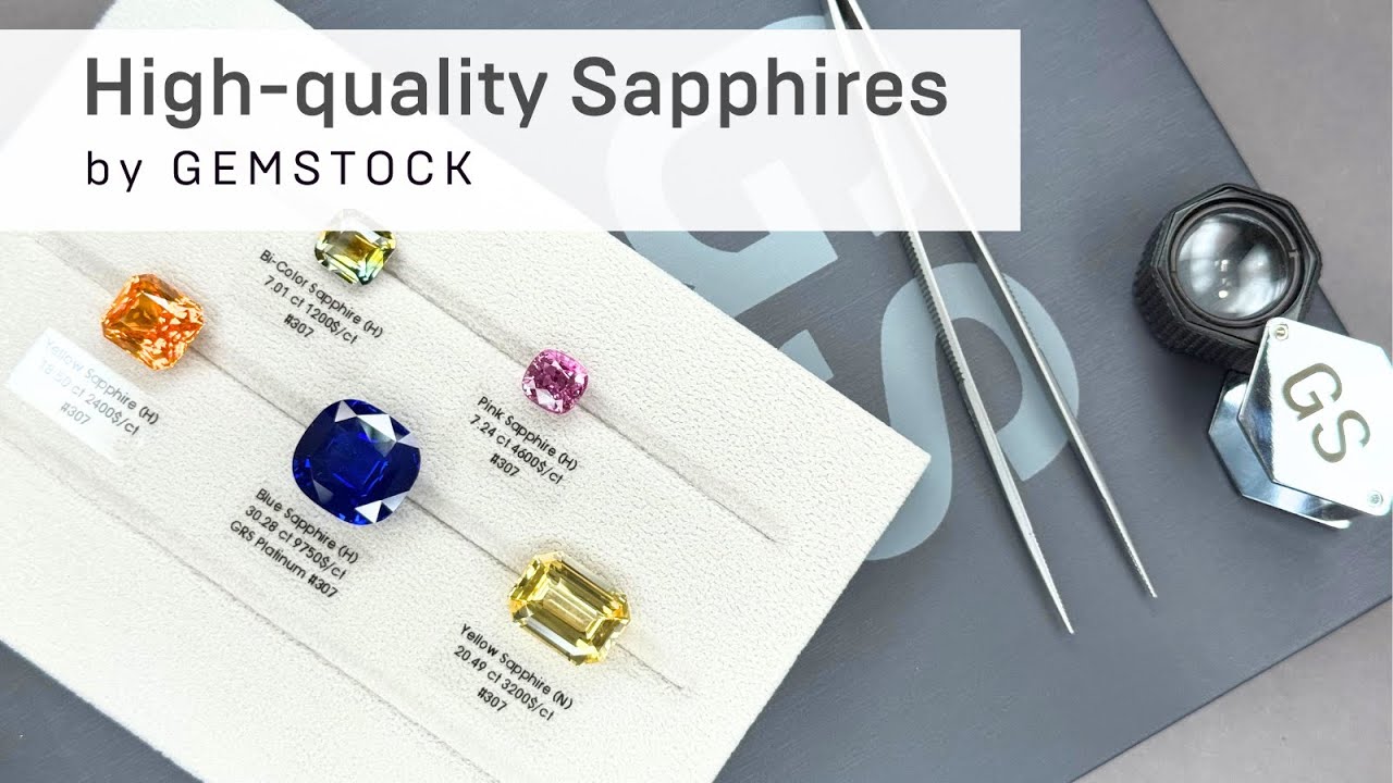 Rare Sapphires from Sri Lanka and Madagascar | GEMSTOCK Showcase