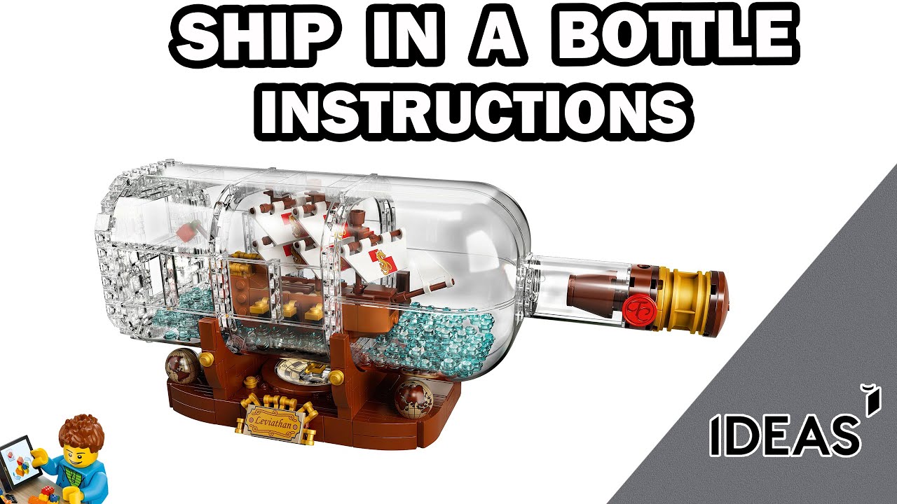 LEGO INSTRUCTIONS - Ship in a Bottle - IDEAS - LEGO Set 21313